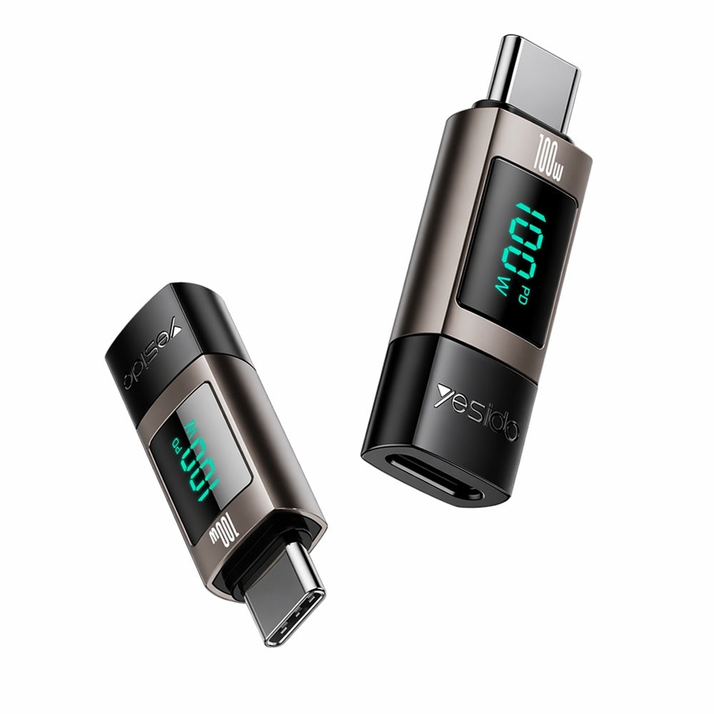 USB-C till USB-C Adapter 100W PD laddnings & 480Mbps dataöverföring
