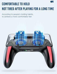 Universal Dual Fan Cooling Gamepad med 2500mAh Powerbank