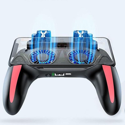 Universal Dual Fan Cooling Gamepad med 2500mAh Powerbank