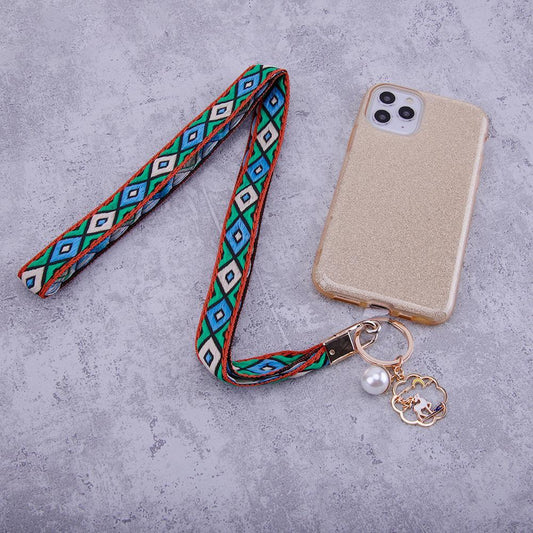 Universal Fancy Neck Strap Lanyards Rope för Mobile / Nycklar