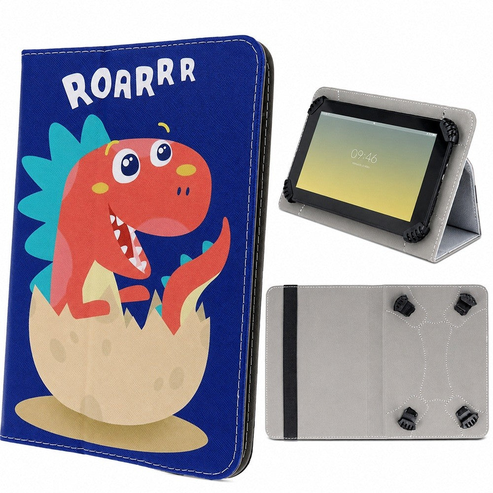 Universal Flip Fodral till 9-10.2" tum Surfplattor - Dino Roar