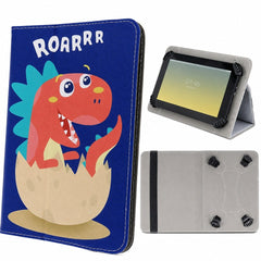 Universal Flip Fodral till 9-10.2" tum Surfplattor - Dino Roar