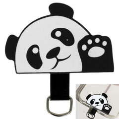 Universal Strap insert Panda / bandinsats för mobilskal, nackremsinsats