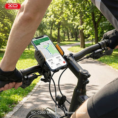 Universell XO C200 mobilhållare för cykel & motorcykel 360° roterbar – svart