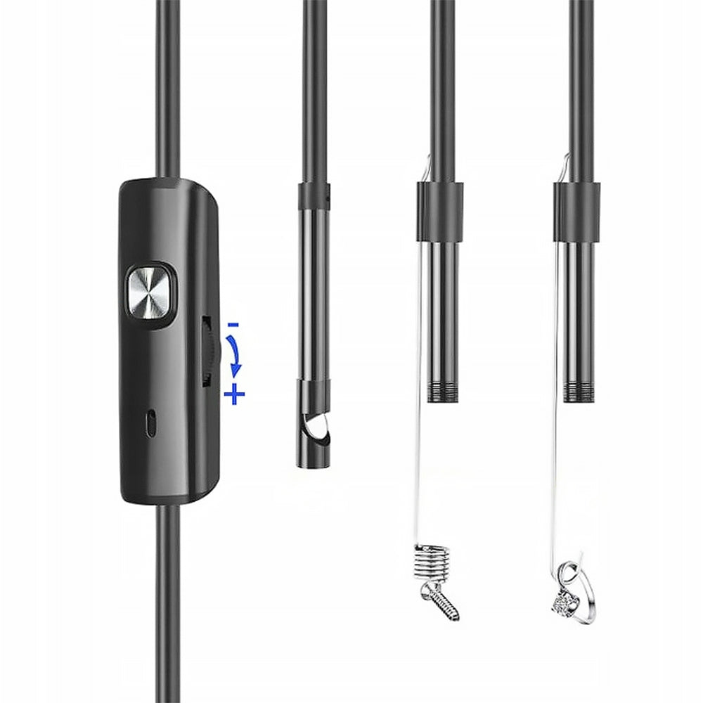 Vattentät 3.5m Endoscope inspektionskamera 3.5m lens 8/7/5.5mm USB-C/Micro-USB