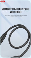 Bluetooth 50 timmar musik/samtal Handsfree Magnetic Neckband