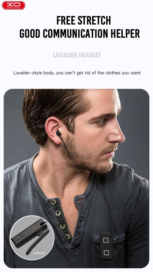 XO LAVALIER Smart Business Bluetooth-hörlurar.