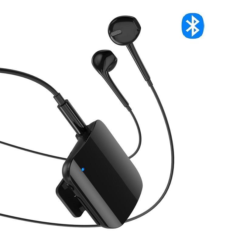 XO-adapter Bluetooth-mottagare 3,5 mm uttag + hörlurar