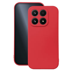 Xiaomi 17 - Silicon Matt TPU Mjuk Skal - Röd
