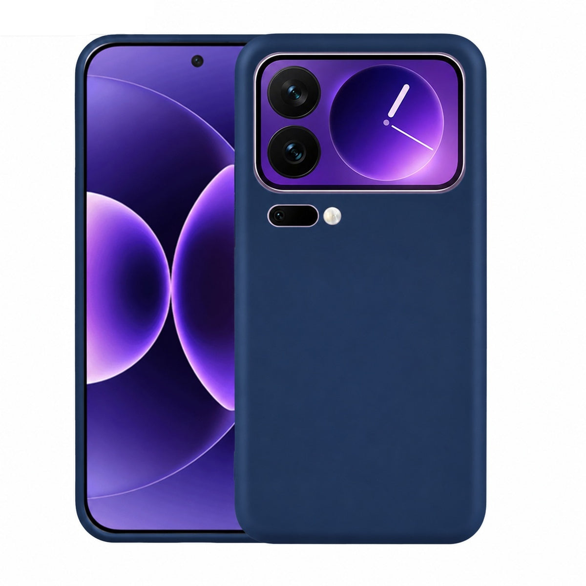 Xiaomi 17 Pro - Matt TPU Mjuk Skal - Mörkblå