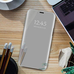 Xiaomi Mi 10 Lite - Smart Clear View Fodral - Silver