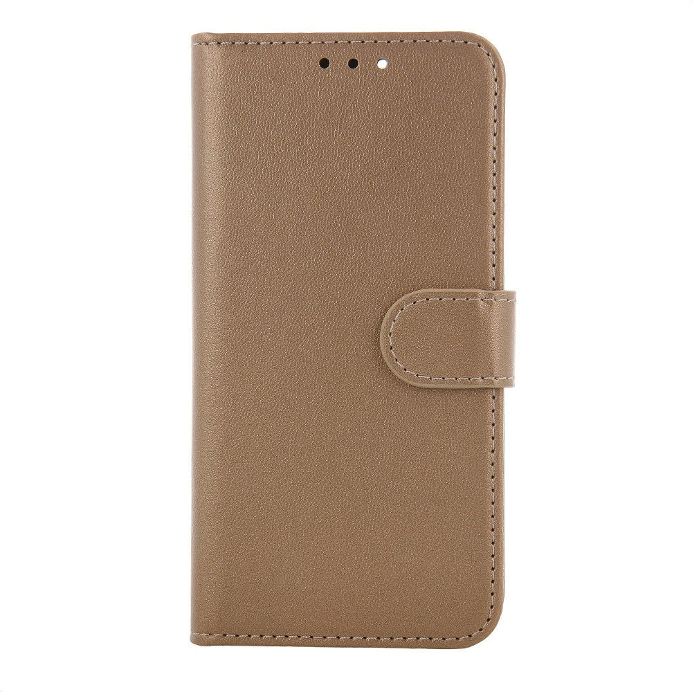 Xiaomi Redmi 14C - Smart Classic Fodral Mobilplånbok Guld
