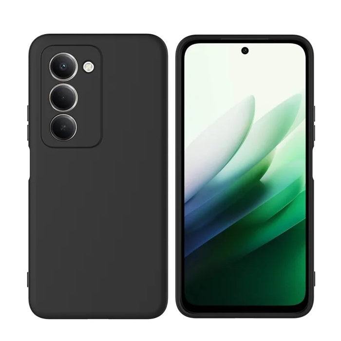 Xiaomi Redmi 15 (4G/5G) - Matt Silicon TPU Mjuk Skal Svart