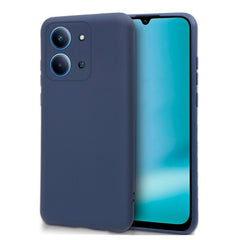 Xiaomi Redmi 15C 4G/5G - Matt Silicon TPU Mjuk Skal Mörkblå