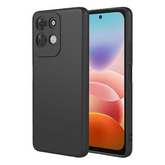 Xiaomi Redmi 17 4G / Redmi 17 5G - Matt Silicon TPU Mjuk Skal Svart