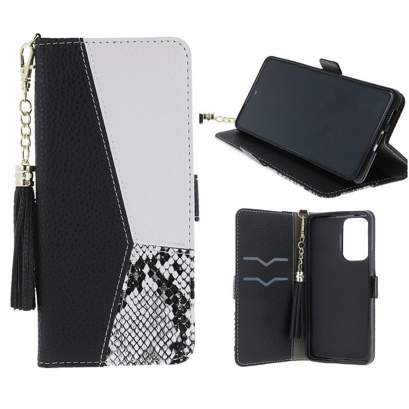 Xiaomi Redmi 9A / 9AT - Smart Charms Fodral Mobilplånbok Svart