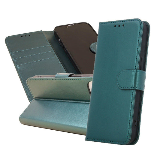 Xiaomi Redmi A3 4G - Book Case Fodral Mobilplånbok Mörkgrön