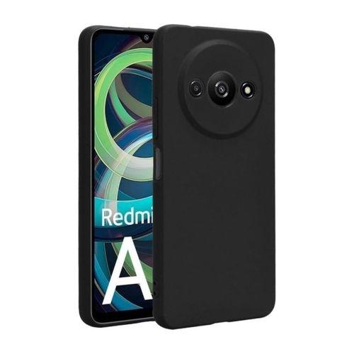 Xiaomi Redmi A3 4G - Matt TPU Mjuk Skal Svart