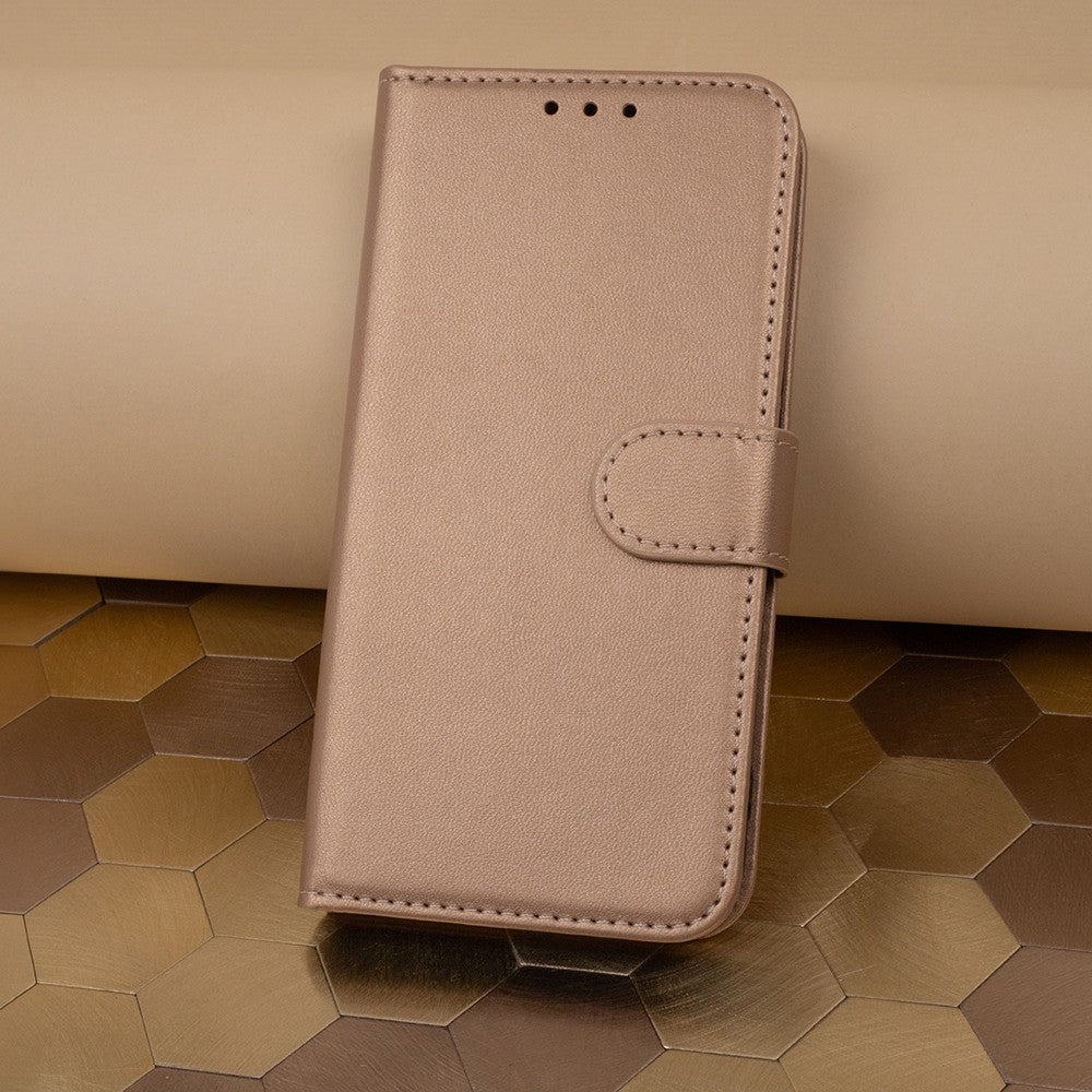 Xiaomi Redmi A7 Pro - Book Case Fodral Mobilplånbok Guld