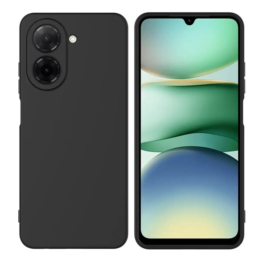 Xiaomi Redmi A7 Pro - Matt Silicon TPU Mjuk Skal Svart