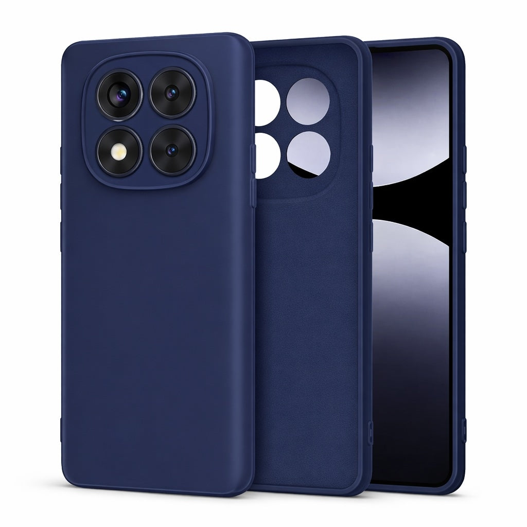 Xiaomi Redmi Note 15 Pro 5G - Matt TPU Mjuk Skal Mörkblå