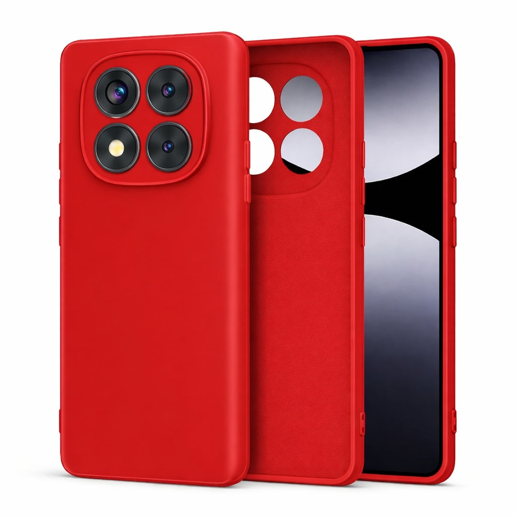 Xiaomi Redmi Note 15 Pro 5G - Silicon TPU Mjuk Skal Röd