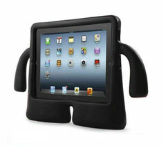 iPad Air 2 - Skyddande Shock Proof Silikon Fodral - Svart