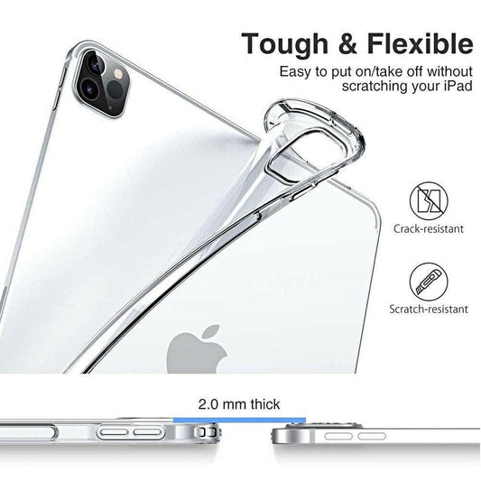 iPad Pro 11" (2022/2021/2020) - Mjuk TPU Skal - Transparent