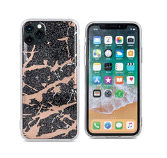 iPhone 11 Pro Max - Trendy Marmur Skal - Svart