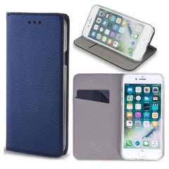 iPhone 11 - Smart Magnet Flip Case Mobilplånbok - Marinblå