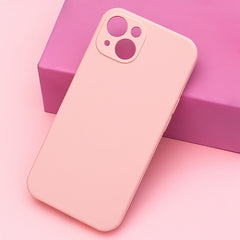 iPhone 12 / iPhone 12 PRO - Magasafe Silicon Slim Mjuk Skal pastel pink