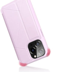 iPhone 13 Pro Max -  Dux DUCIS Shockproof Mobilplånbok - Rosa