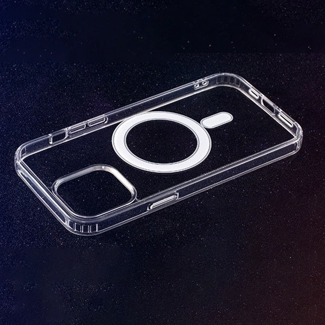 iPhone 14 - Magasafe Extra Stöttåligt Slim Mjuk Skal