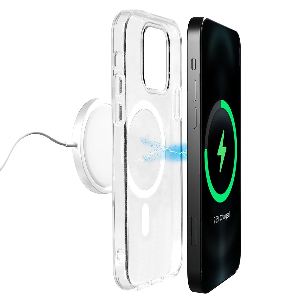 iPhone 14 Plus - Puro Magasafe Extra Stöttåligt Slim Mjuk Skal