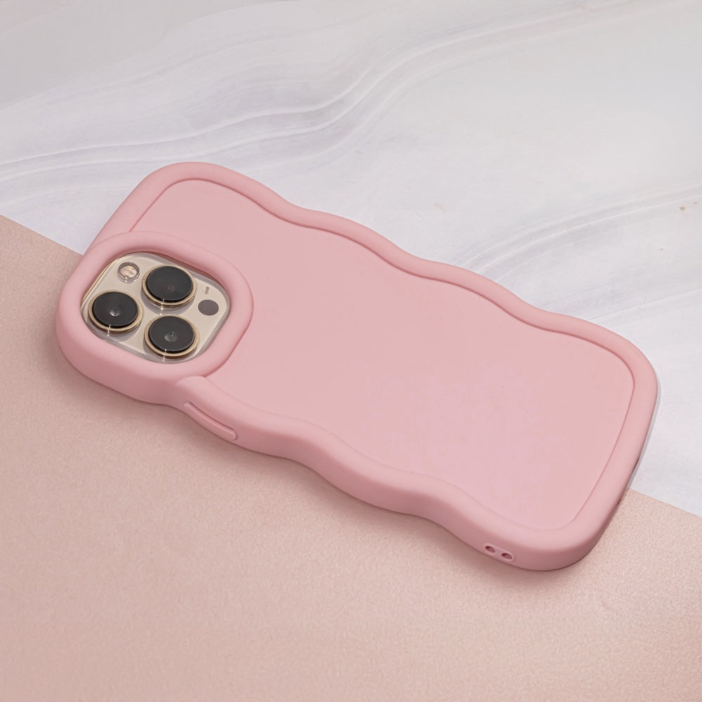 iPhone 15 - Candy Skyddande Mjuk Skal - Rosa