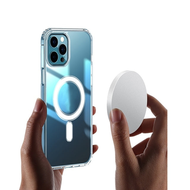 iPhone 15 Plus - Magasafe Extra Stöttåligt Slim Mjuk Skal