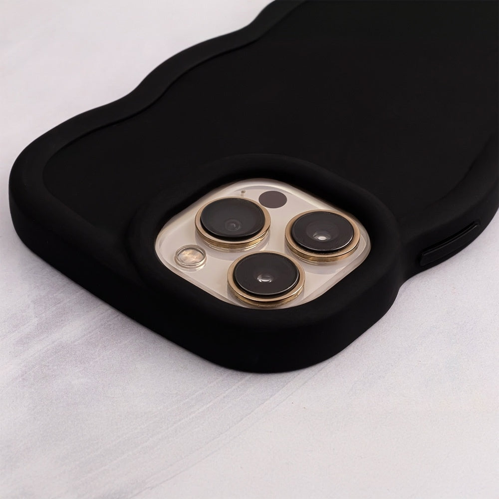 iPhone 15 Pro - Candy Skyddande Mjuk Skal - Svart