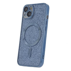 iPhone 15 Pro - Magasafe 2i1 Glitter / Transparent Chrome Skal