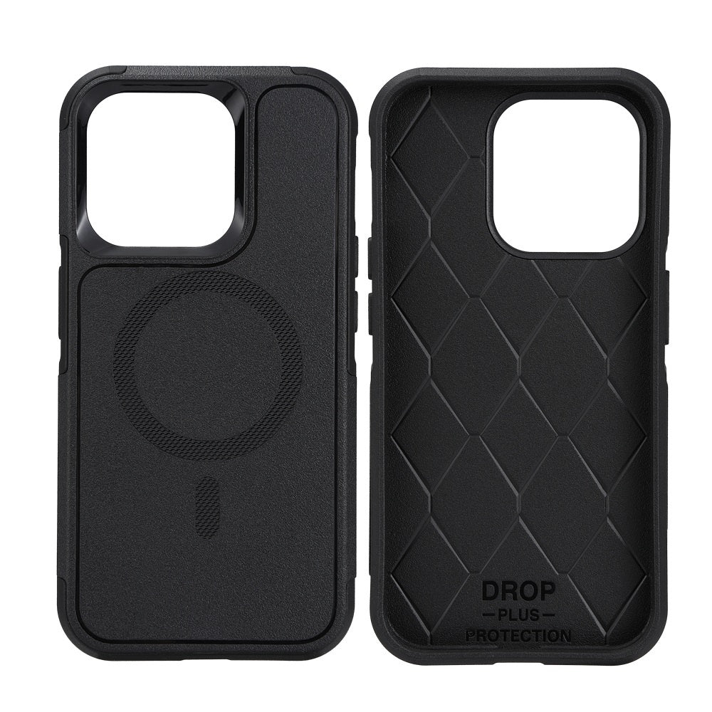 iPhone 15 Pro Skal – Rugged Skyddsfodral med MagSafe, 2-Lagers & Stöttåligt