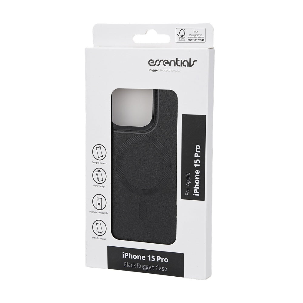 iPhone 15 Pro Skal – Rugged Skyddsfodral med MagSafe, 2-Lagers & Stöttåligt