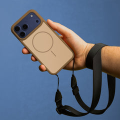 iPhone 16 - Frame Thin Mag MagSafe Skal - Brun