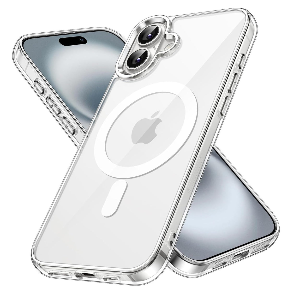iPhone 16 Plus - Magasafe Kompatibel Extra Stöttåligt Mjuk Skal