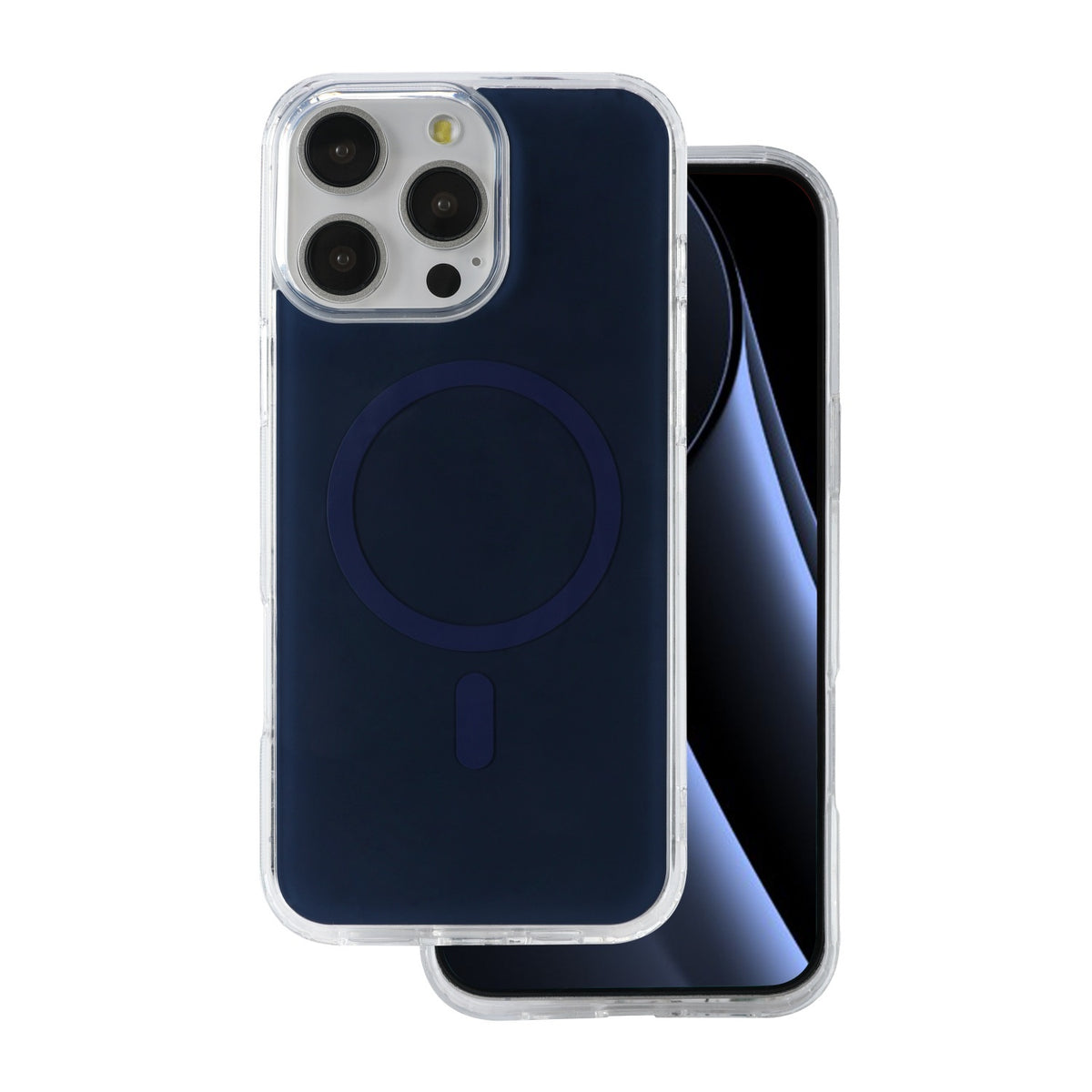 iPhone 16 Pro - Lowkey Mag MagSafe 1800 Gs - Mörkblå