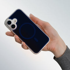 iPhone 16 Pro - Lowkey Mag MagSafe 1800 Gs - Mörkblå