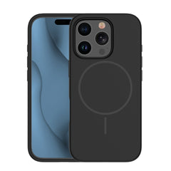 iPhone 16 Pro - MagSafe Thin Silicon Slim Skal Svart