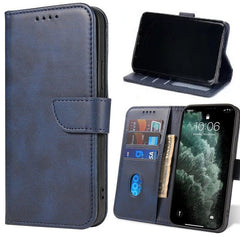 iPhone 16e - Book Case Fodral Mobilplånbok Marinblå