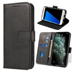 iPhone 16e - Book Case Fodral Mobilplånbok Svart