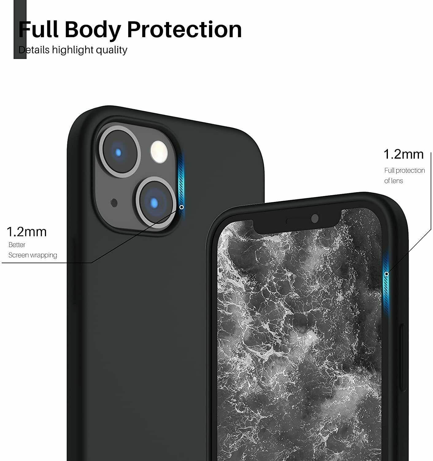 iPhone 16e - Matt TPU Mjuk Skal - Svart