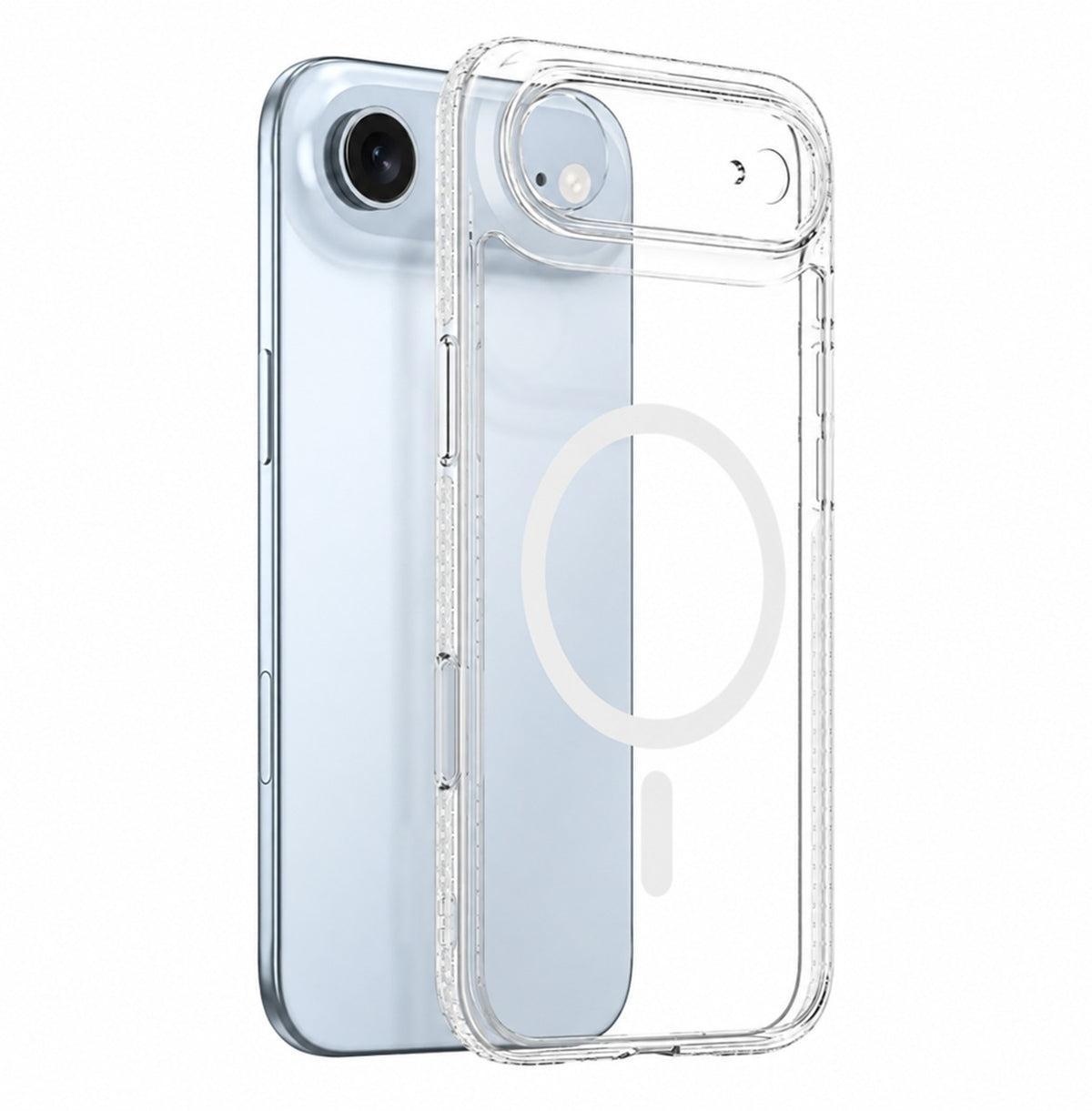 iPhone 17 Air - MagSafe Kompatibel Extra Stöttåligt Slim Skal Transparent