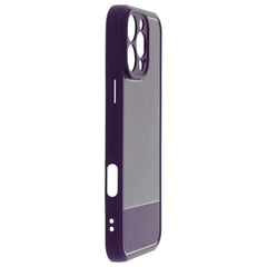 iPhone 17 - Flexibel Carbon Mjuk TPU Skal - Lila